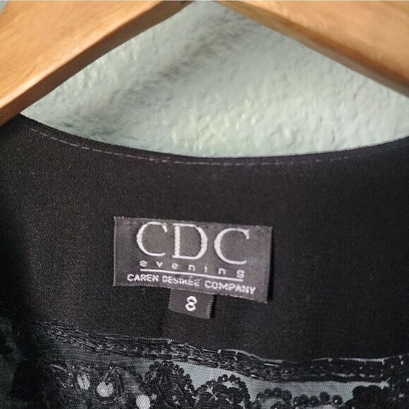 CDC Evenings by Caren Desiree vintage embellish midi dress - Picture 6 of 16